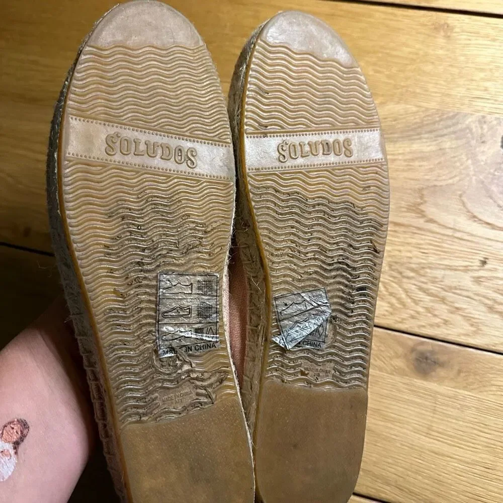 Soludos ciao bella espadrilles slip on pink